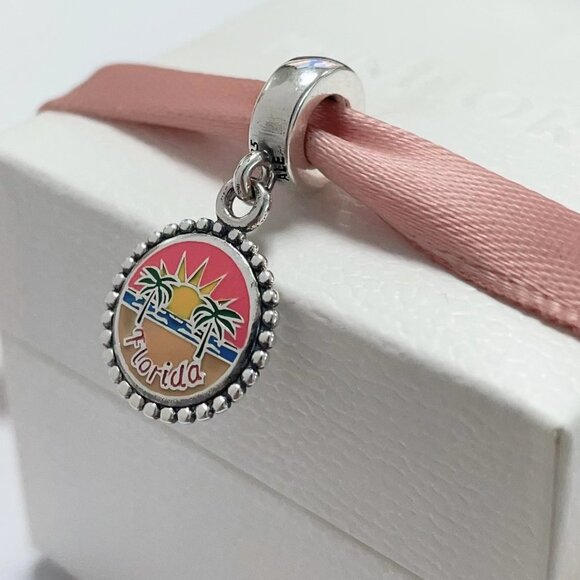 Pandora Florida Beach Travel Exclusive Charm - Picture 1 of 4
